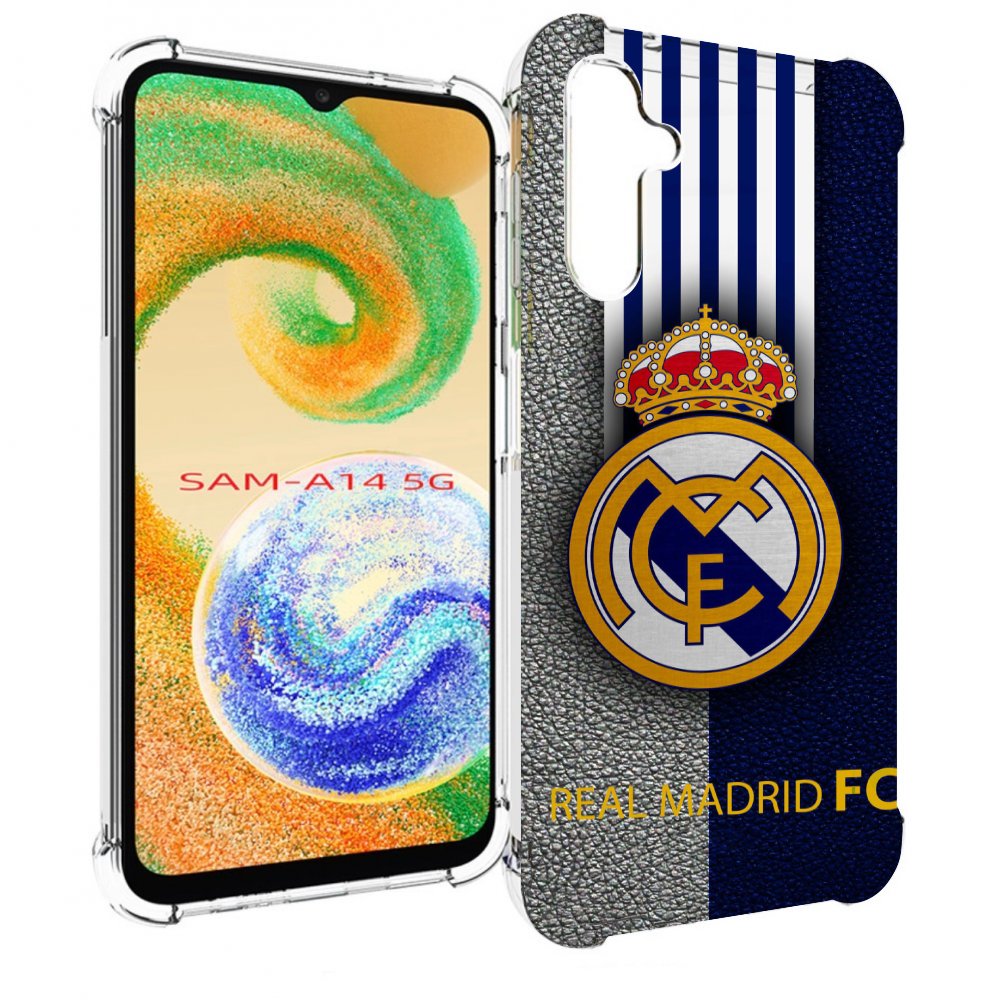 

Чехол MyPads фк реал мадрид мужской для Samsung Galaxy A14 5G, Прозрачный, Tocco