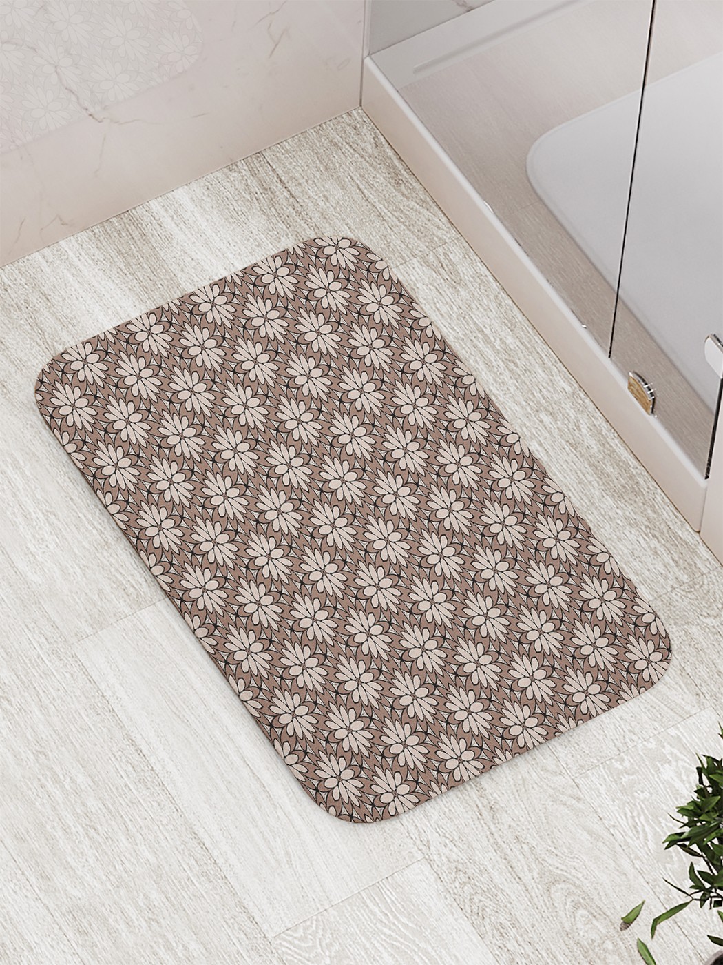 

Коврик противоскользящий для ванной, сауны, бассейна, 77х52 см bath_75810 JoyArty