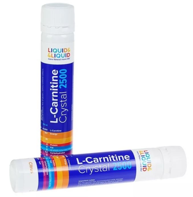 

Liquid & Liquid L-Carnitine Crystal 2500, 1 амп, вкус: цитрус