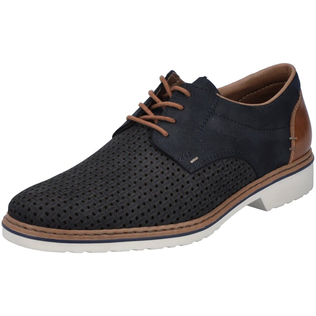 

Полуботинки мужские Rieker 27853247 черные 46 EU, Черный, 27853247