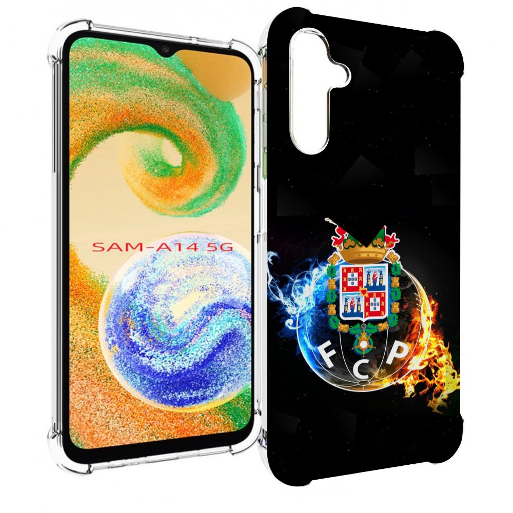 

Чехол MyPads фк порту для Samsung Galaxy A14 5G, Прозрачный, Tocco