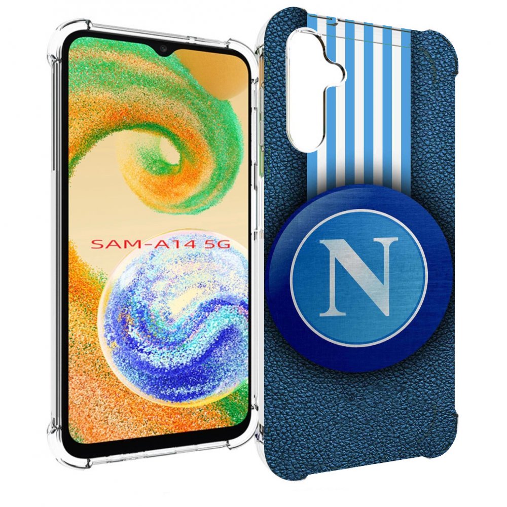

Чехол MyPads фк наполи мужской для Samsung Galaxy A14 5G, Прозрачный, Tocco