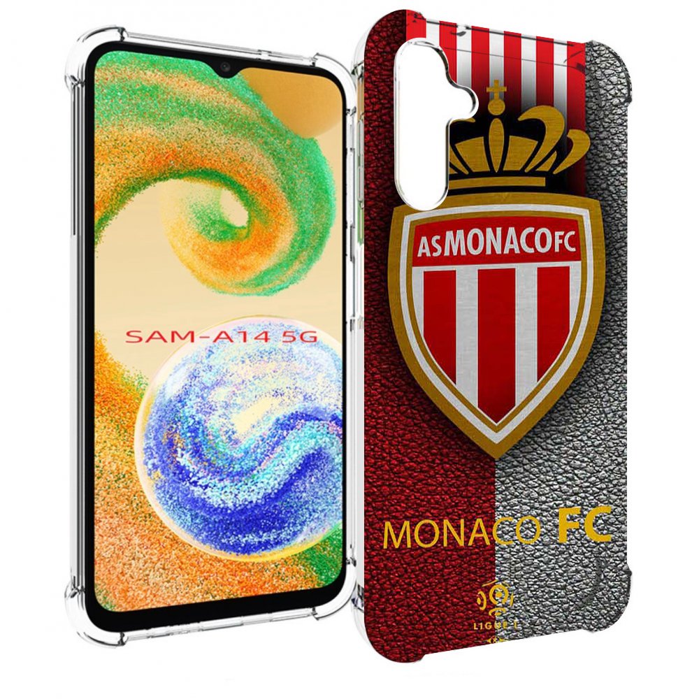 

Чехол MyPads фк монако для Samsung Galaxy A14 5G, Прозрачный, Tocco