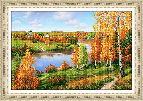 

Вышивка бисером Глубинка ПТ-Б1505, 45x30 см от