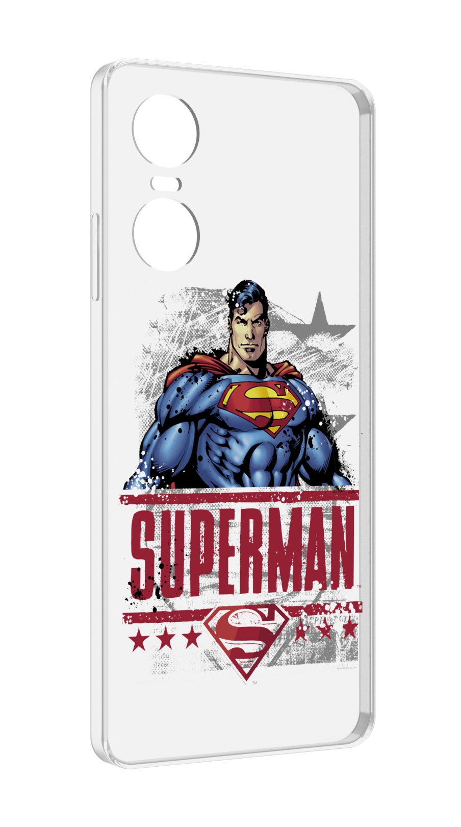 

Чехол MyPads рисунок супермен для Tecno Pop 6 Pro, Прозрачный, Tocco
