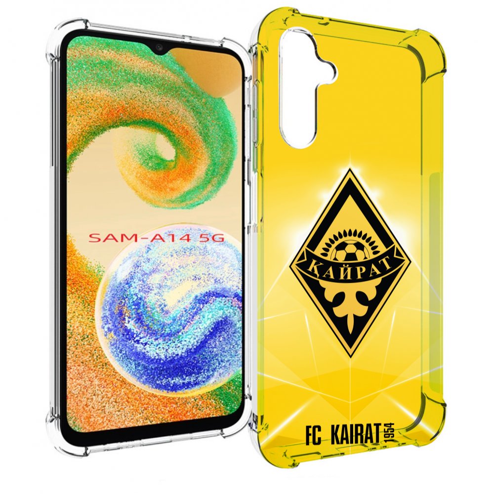 

Чехол MyPads фк каират алматы для Samsung Galaxy A14 5G, Прозрачный, Tocco