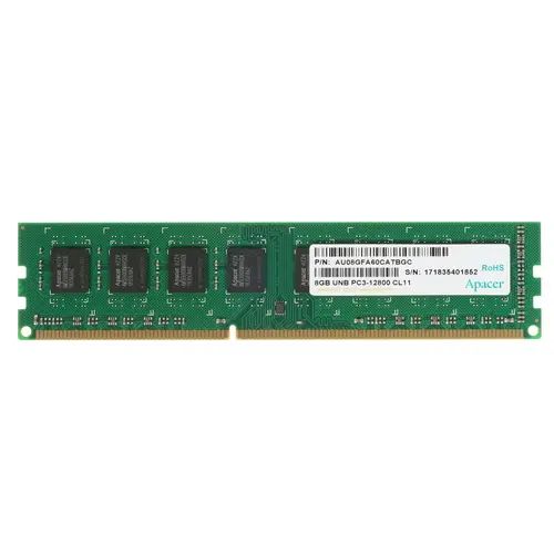 

Оперативная память Apacer (DL.08G2K.KAM), DDR3 1x8Gb, 1600MHz