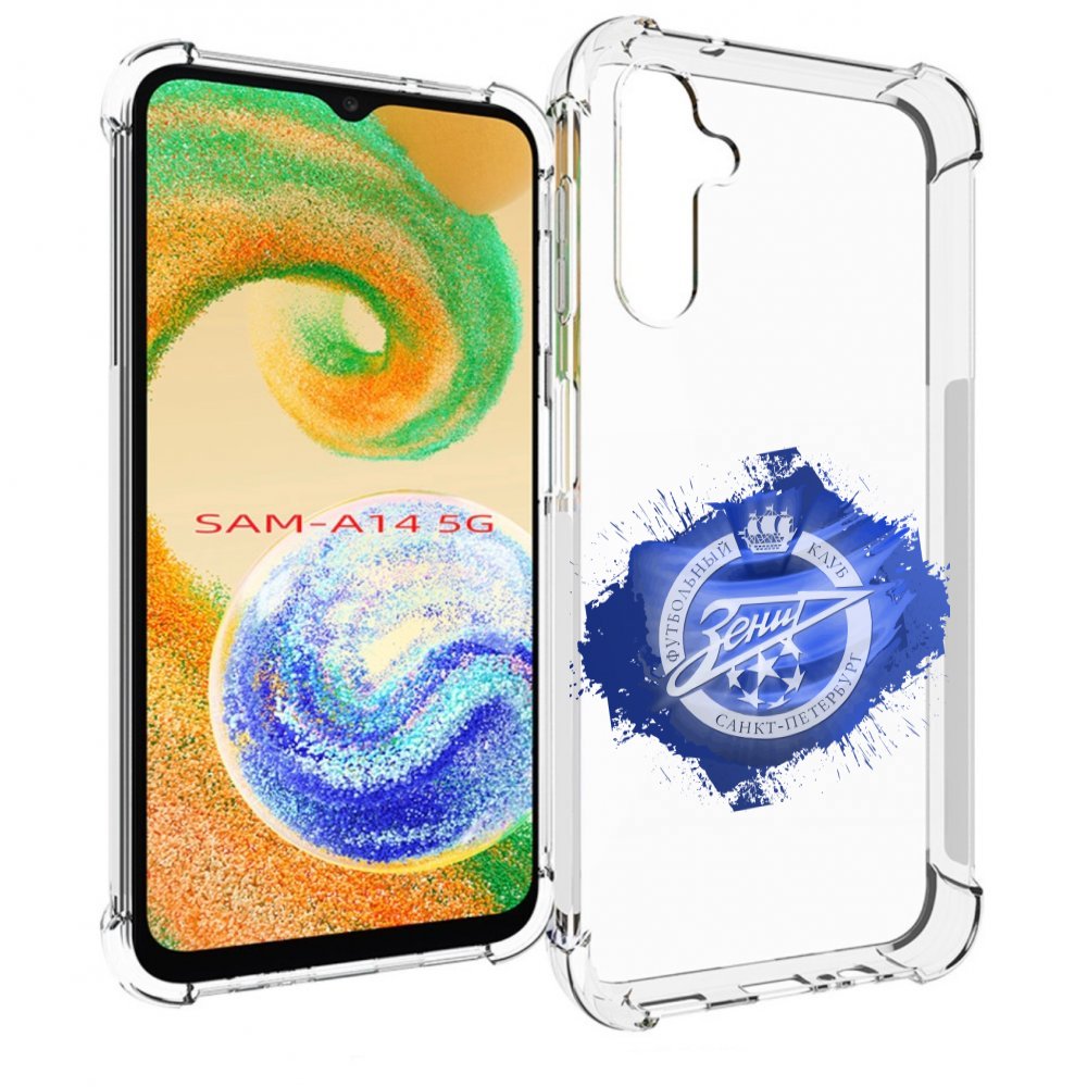 

Чехол MyPads фк зенит 1 мужской для Samsung Galaxy A14 5G, Прозрачный, Tocco