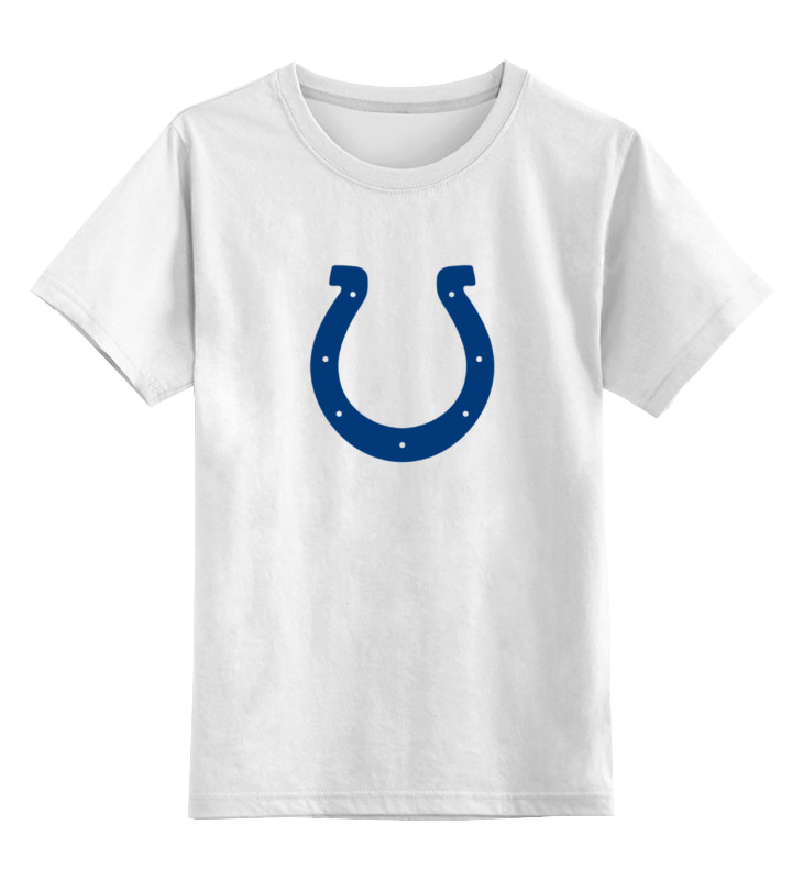 

Детская футболка Printio Indianapolis colts цв.белый р.152, 0000000726280