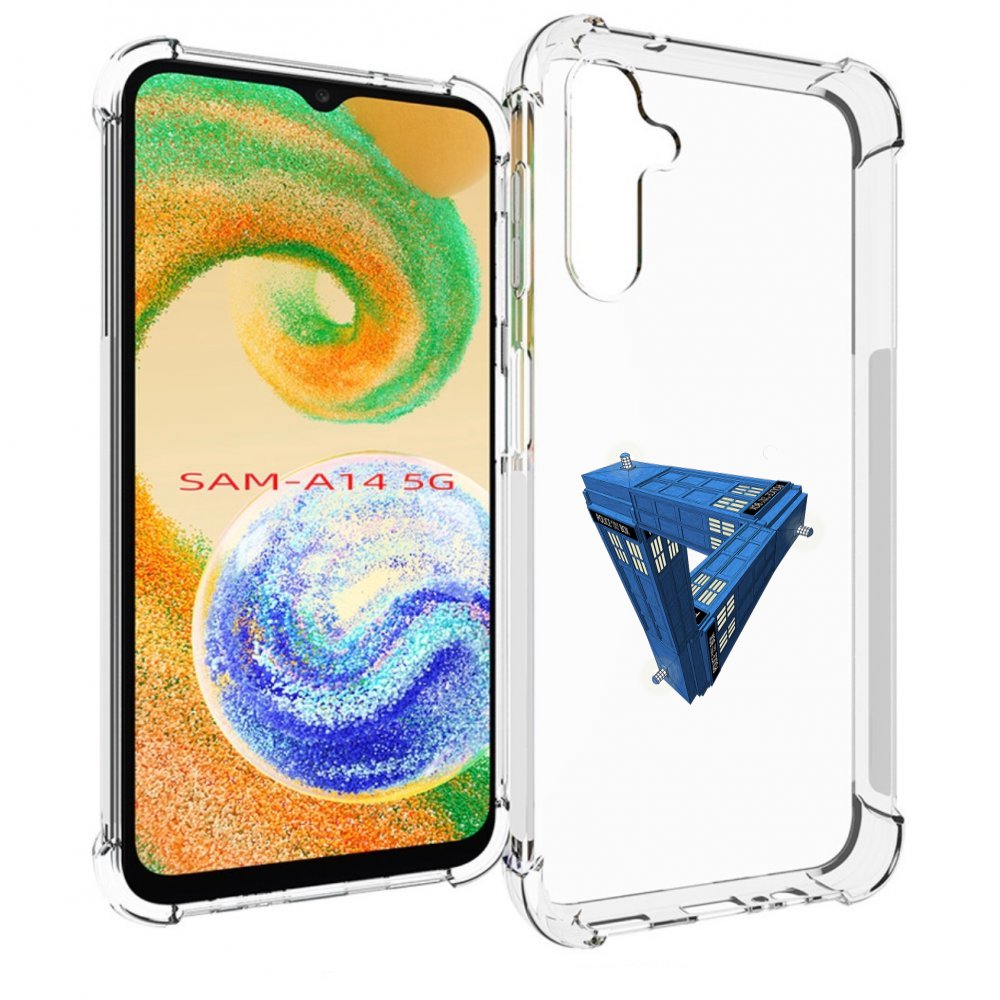 

Чехол MyPads головолока абстракция для Samsung Galaxy A14 5G, Прозрачный, Tocco