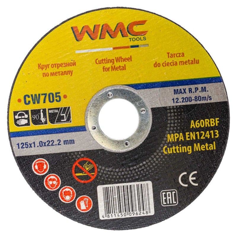 фото Круг отрезной wmc-cw705-10 wmc tools