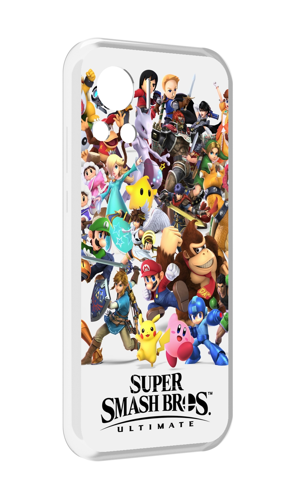 

Чехол MyPads Super Smash Bros для Motorola Edge 30 Ultra, Прозрачный, Tocco