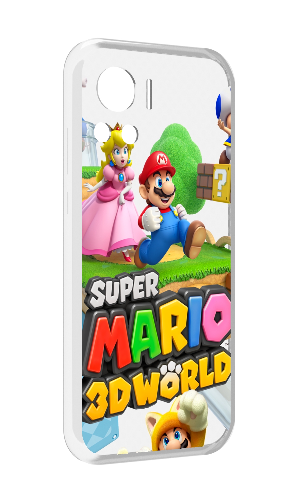 

Чехол MyPads Super Mario 3D World для Motorola Edge 30 Ultra, Прозрачный, Tocco