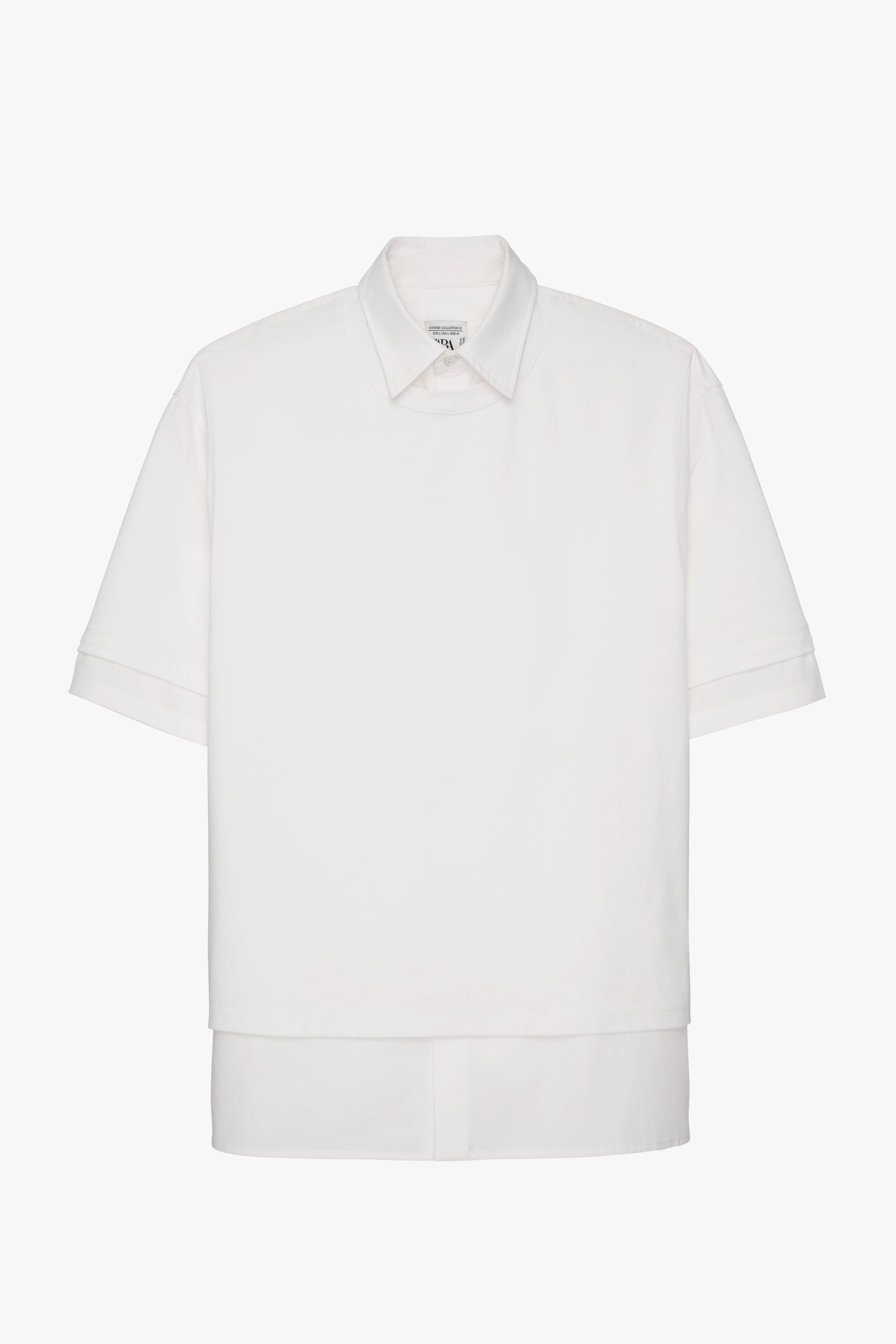 

Футболка мужская ZARA 04087910 белая L (доставка из-за рубежа), Белый, 04087910