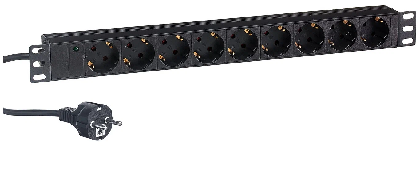 

Exegate PDU-19H904 Al-9S-EU2.5, Черный
