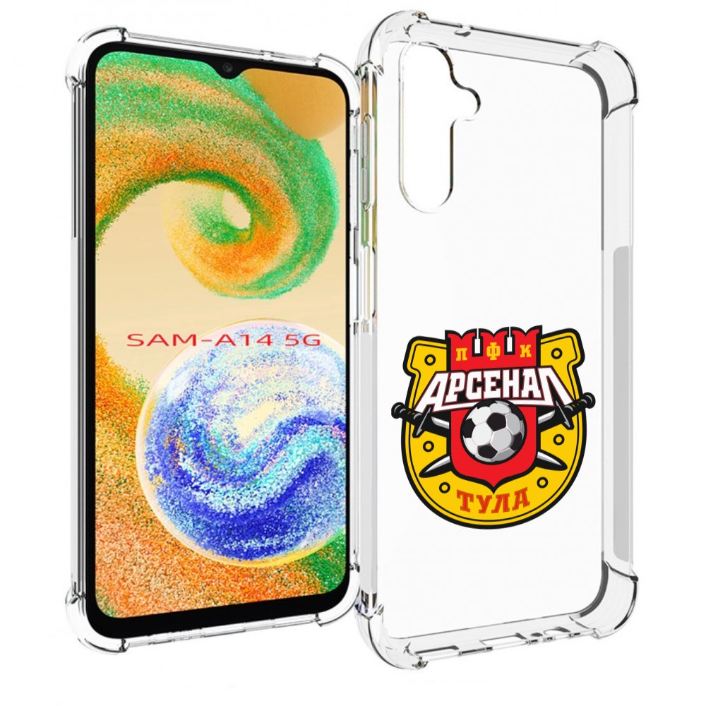 

Чехол MyPads фк арсенал тула мужской для Samsung Galaxy A14 5G, Прозрачный, Tocco