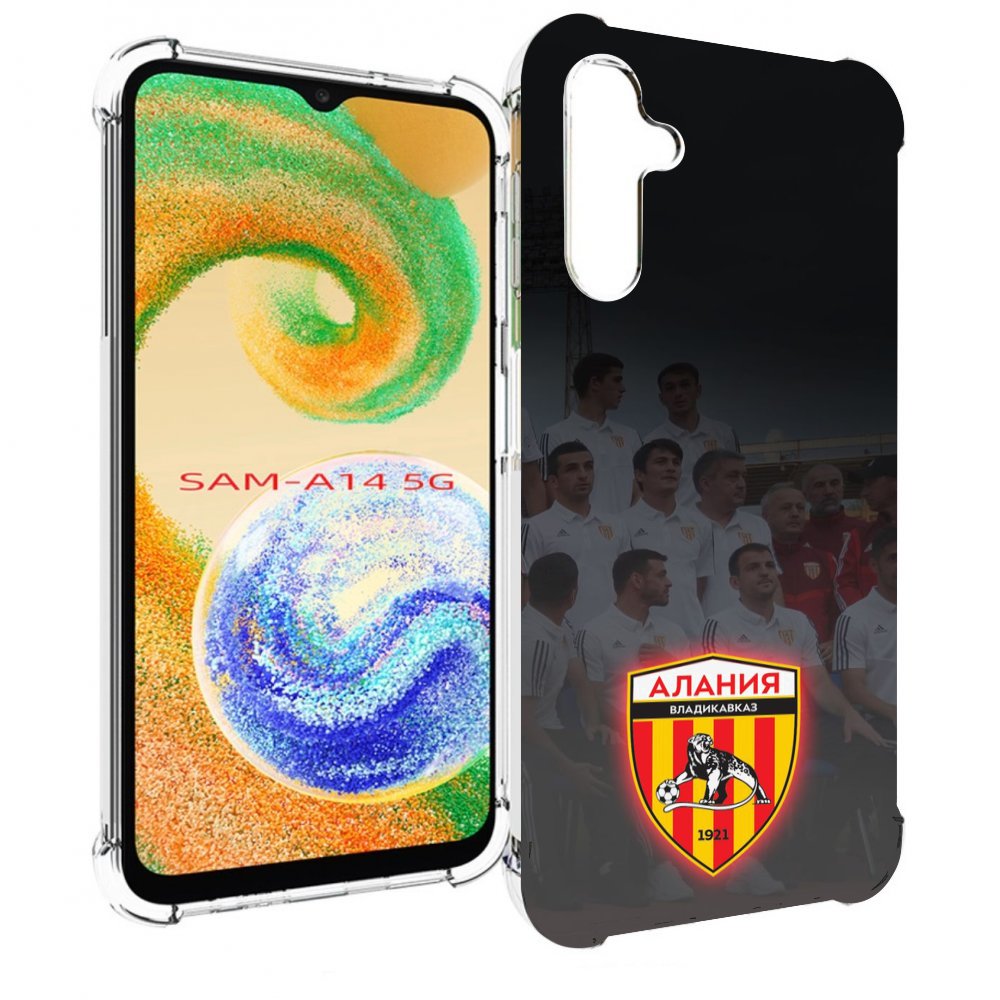 

Чехол MyPads фк алания владикавказ мужской для Samsung Galaxy A14 5G, Прозрачный, Tocco