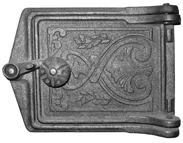 

Дверка ДПр-2 (Р) прочистная 150х125, Черный