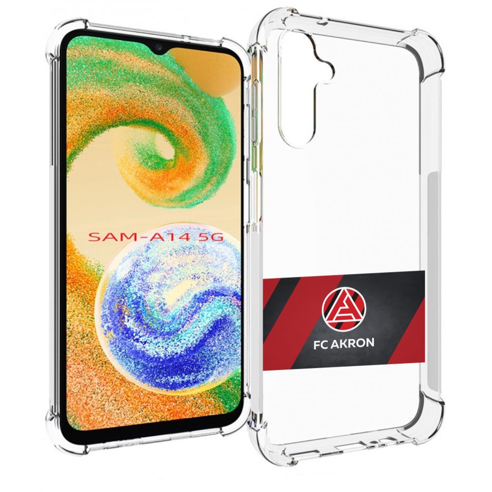 

Чехол MyPads фк акрон тольятти мужской для Samsung Galaxy A14 5G, Прозрачный, Tocco