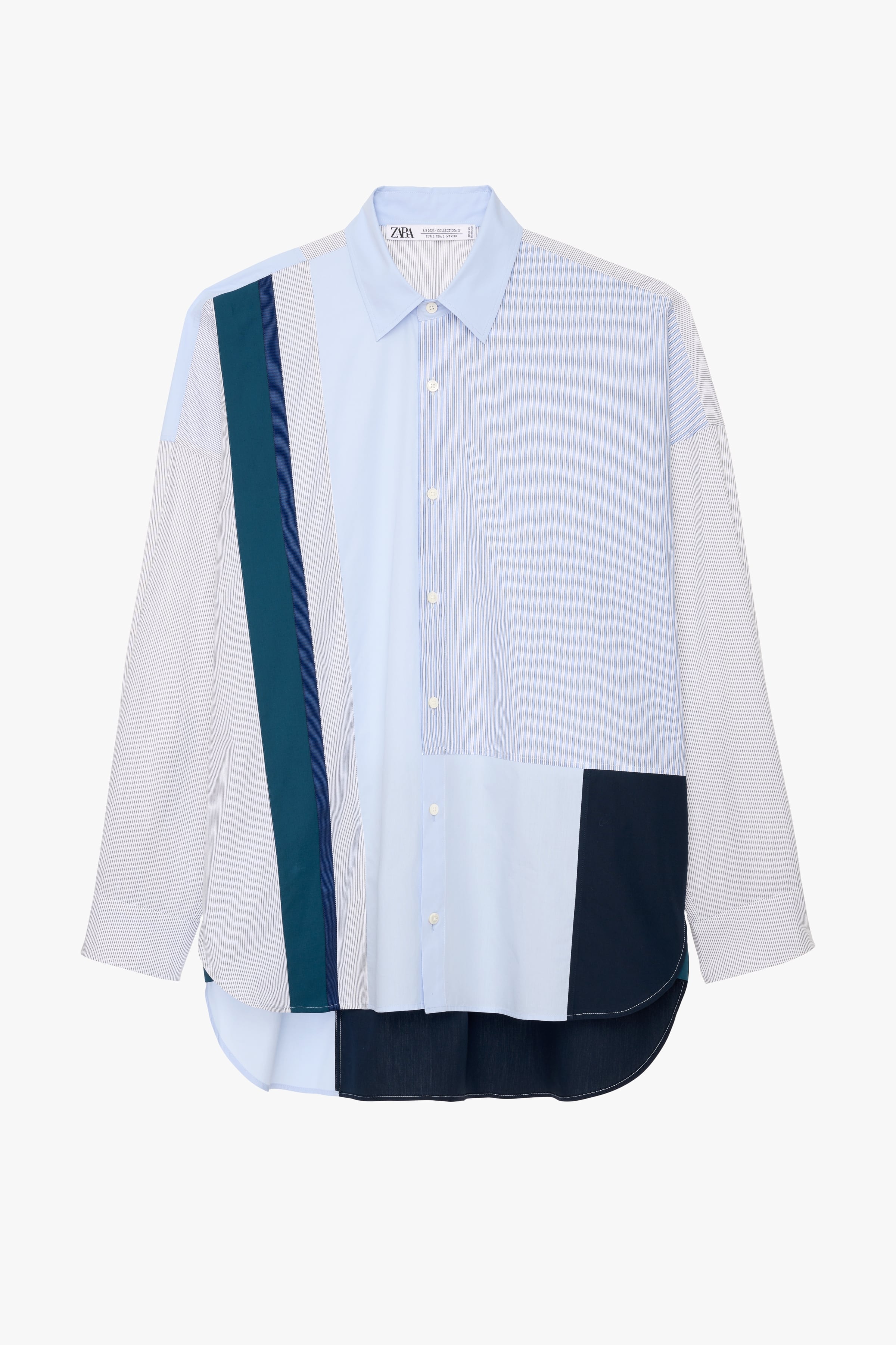 

Рубашка мужская ZARA 04314041 разноцветная S (доставка из-за рубежа), Разноцветный, 04314041