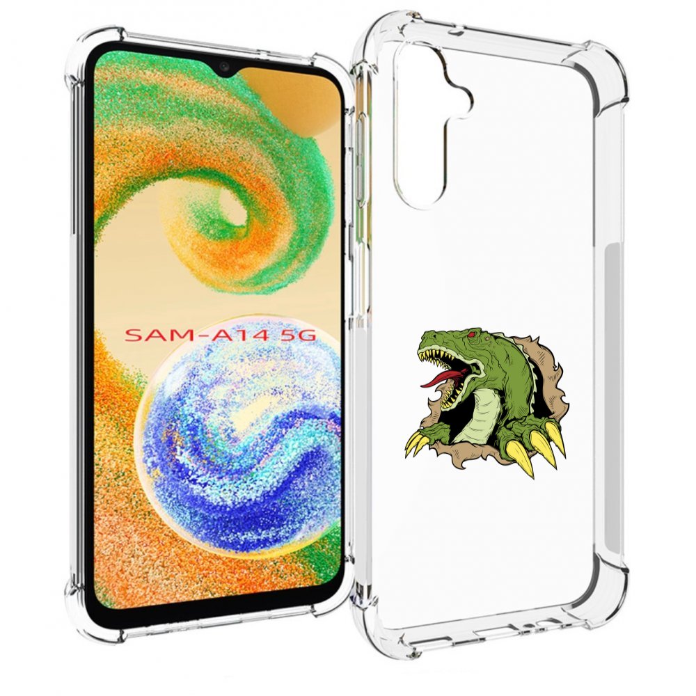 

Чехол MyPads годзила для Samsung Galaxy A14 5G, Прозрачный, Tocco