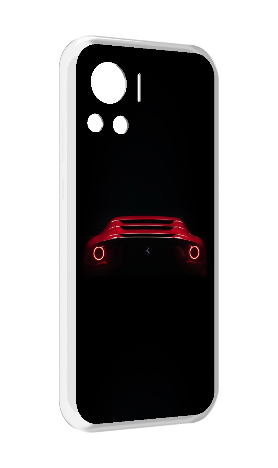 

Чехол MyPads ferrari феррари 1 для Motorola Edge 30 Ultra, Прозрачный, Tocco