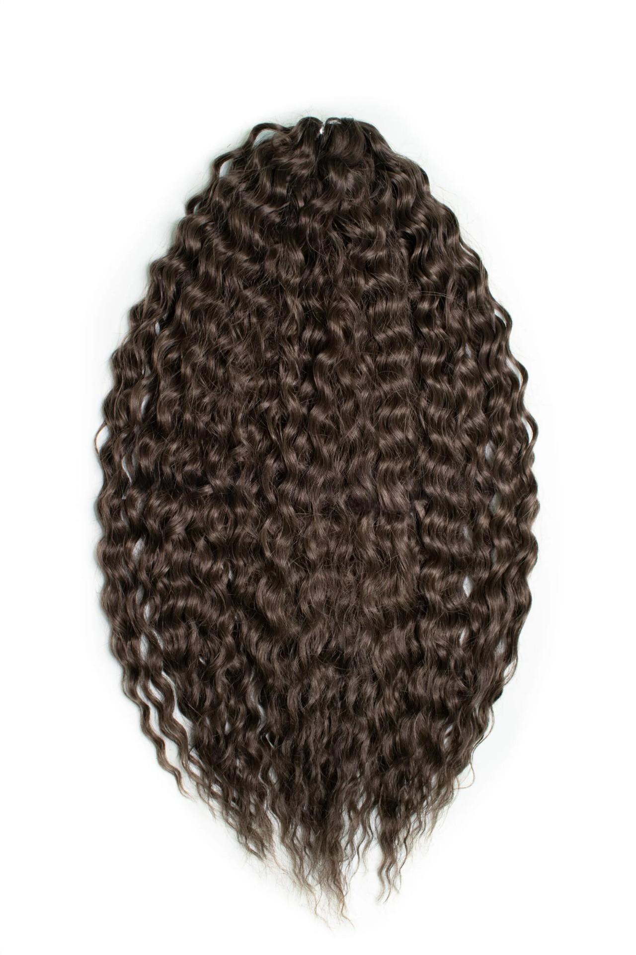 Афрокудри для плетения волос Ariel цвет 12 темно-русый 55см вес 300г sim braids афрокосы 60 см 18 прядей ce русый розовый fr 11