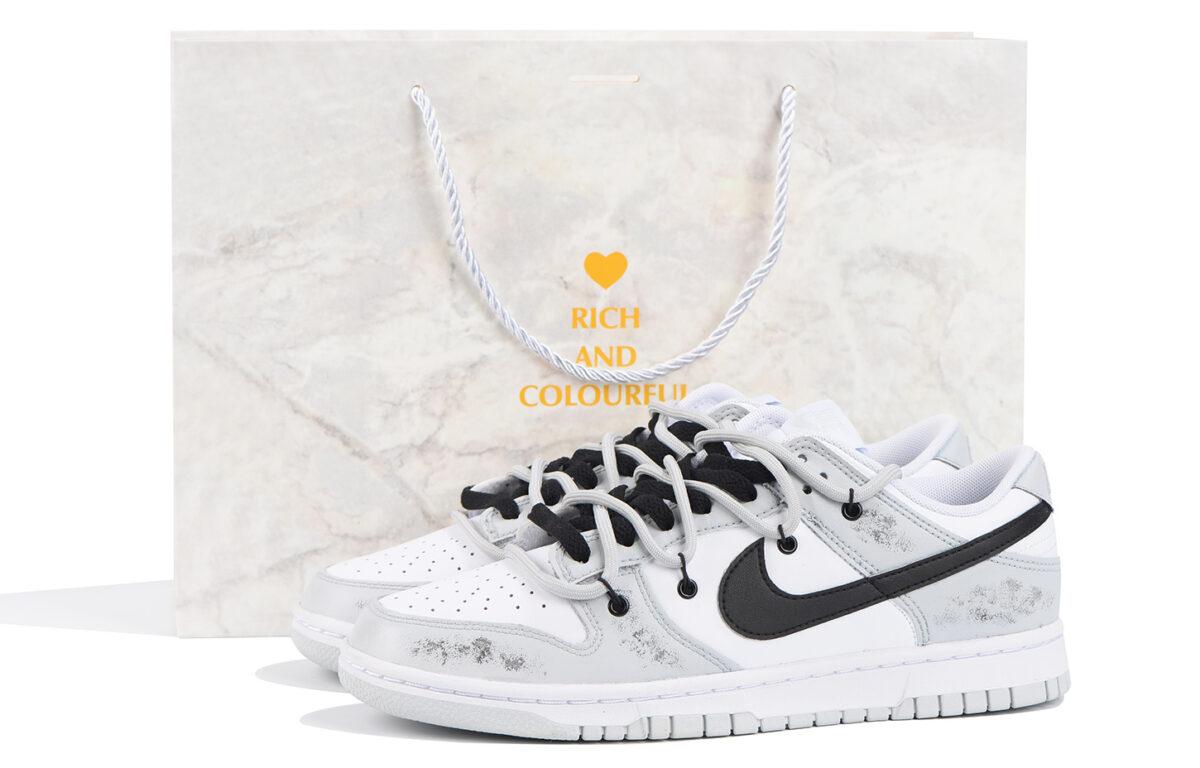 

Кеды унисекс Nike Dunk Low белые 42.5 EU, Белый, Dunk Low