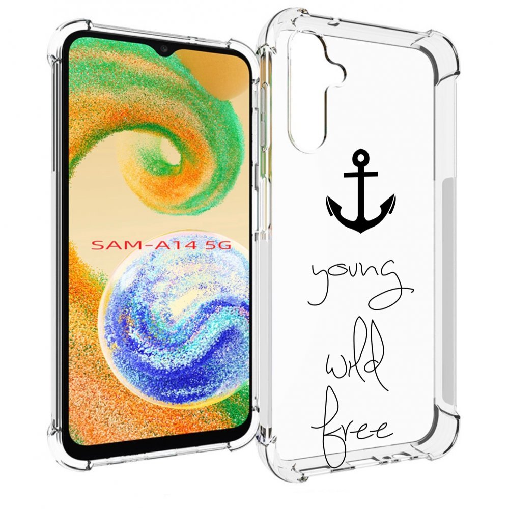 

Чехол MyPads ты-будешь-свободным для Samsung Galaxy A14 5G, Прозрачный, Tocco