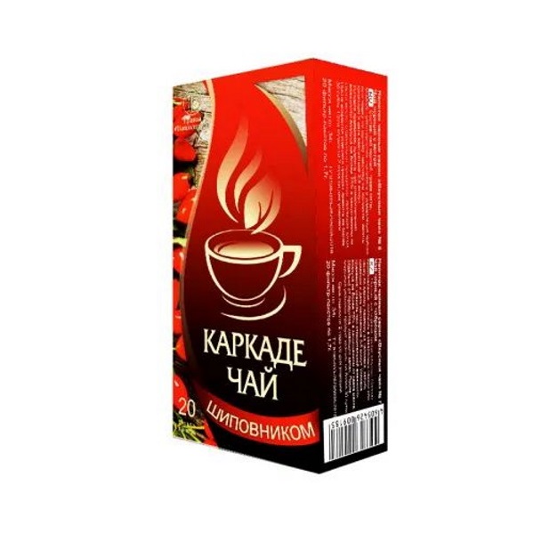 

Чай каркаде с шиповником 2 г х 20 шт.