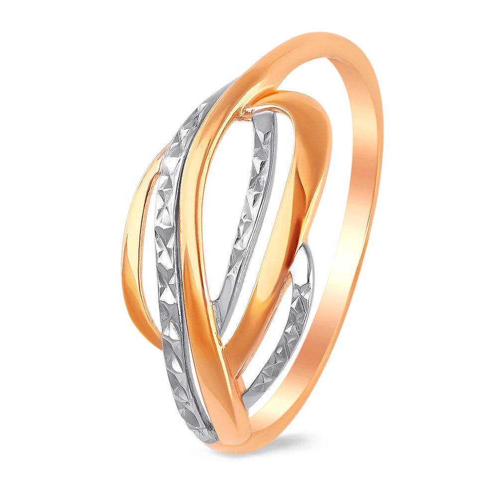 

Кольцо женское из красного золота 585Gold 401004924, р, 401004924
