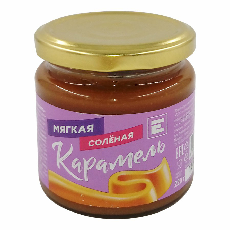 

Карамель Европа мягкая соленая 9% 220 г