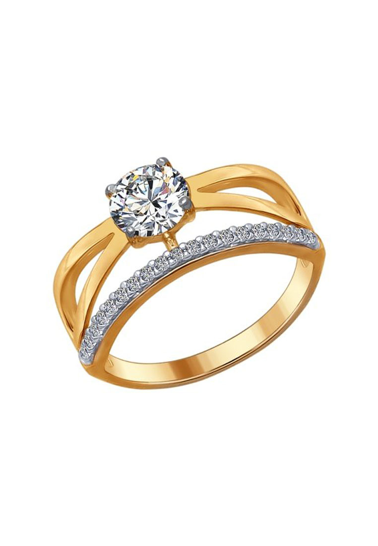 

Кольцо из серебра с фианитом р.  SOKOLOV 93010670, 93010670_k
