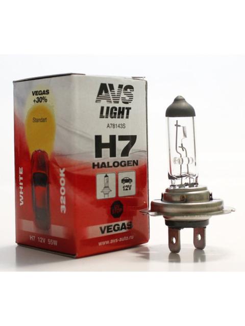 

Галогенная лампа AVS Vegas H7.12V.55W.1шт.