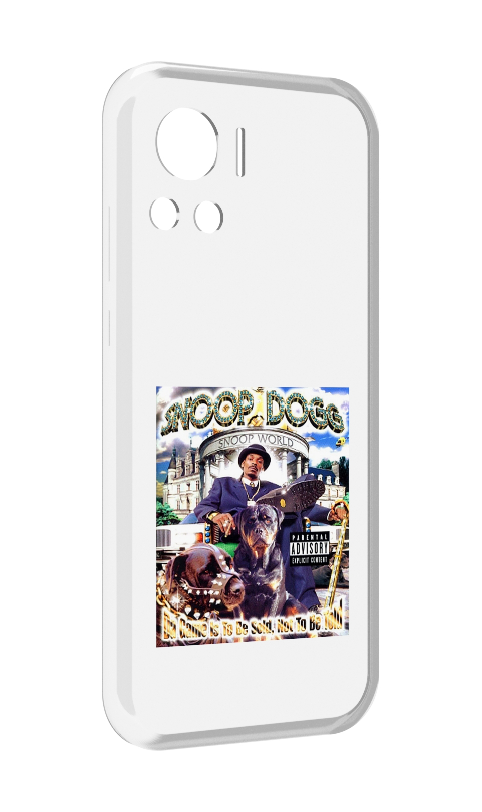 

Чехол MyPads Snoop Dogg DA GAME IS TO BE SOLD, NOT TO BE TOLD для Motorola Edge 30 Ultra, Прозрачный, Tocco