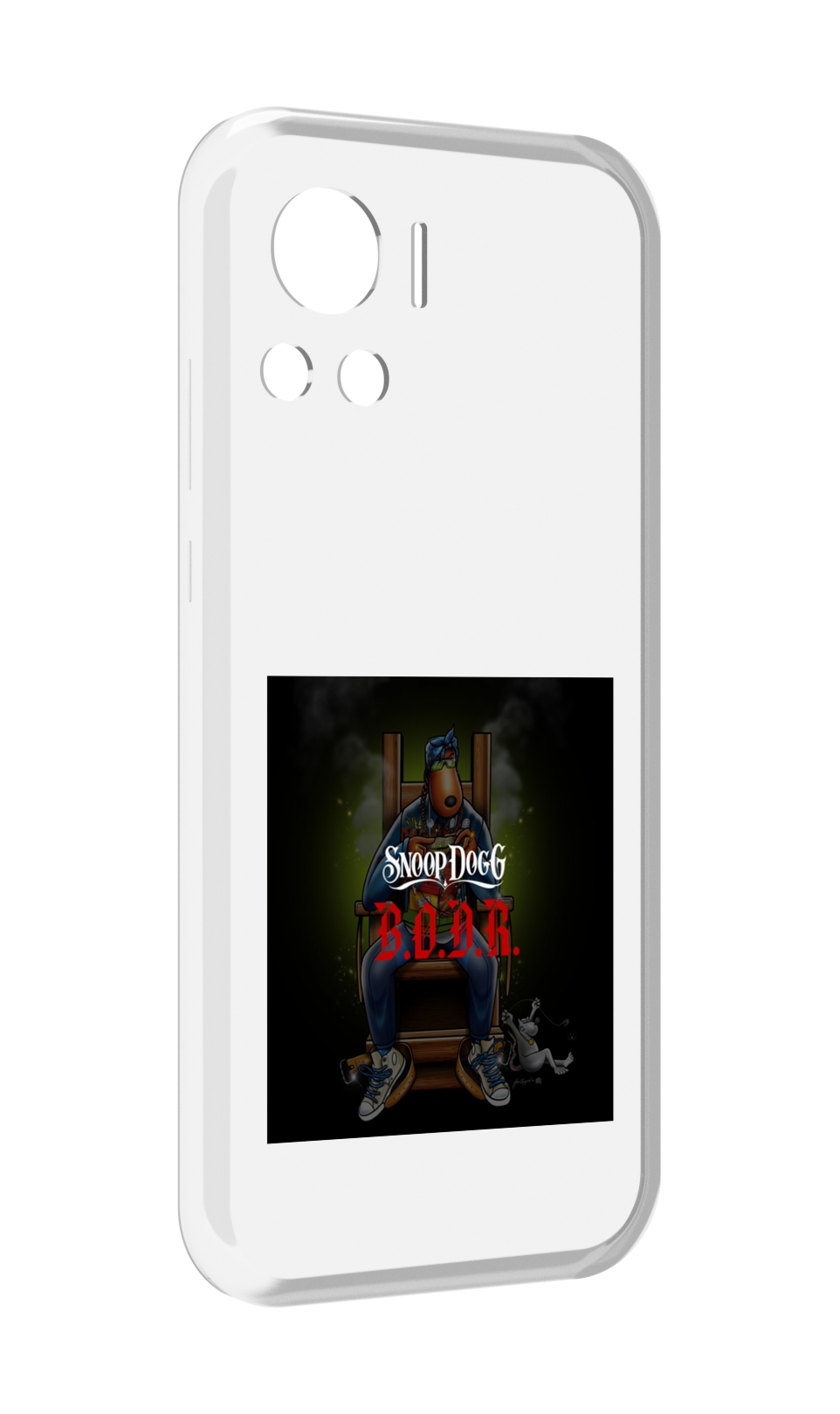

Чехол MyPads Snoop Dogg B для Motorola Edge 30 Ultra, Прозрачный, Tocco