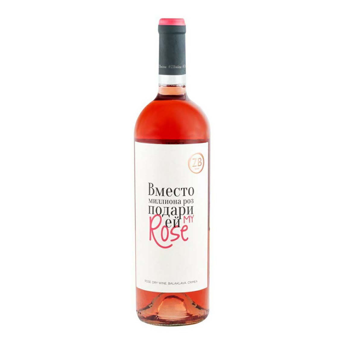 

Вино ZB Wine Rose розовое сухое 12,5% 0,75 л