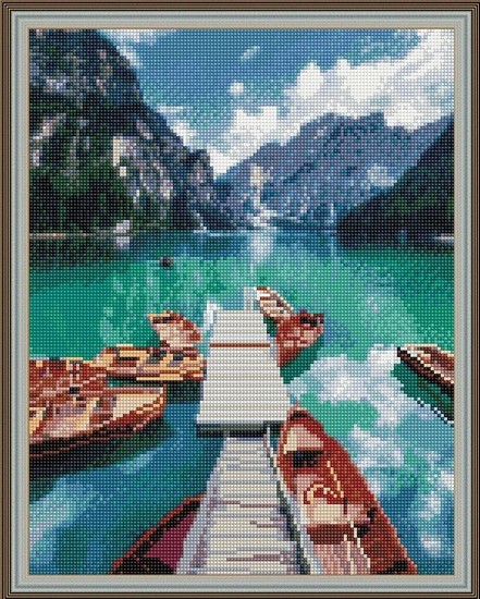 

PaintBoy Алмазная вышивка Путешествия на лодках VA402, 40x50 см