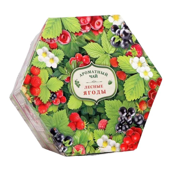 Чай черный JARRA Лесные ягоды со смородиной и рябиной, 125 г