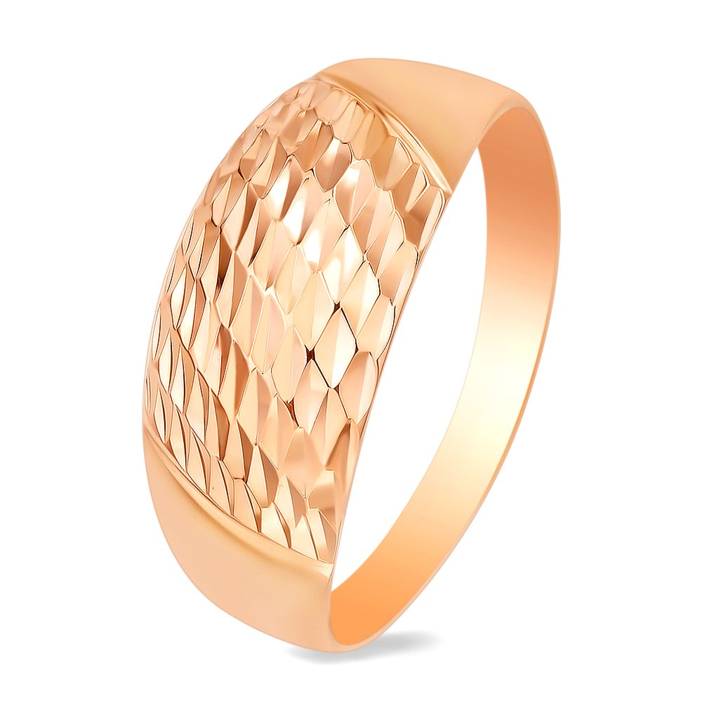 

Кольцо женское из красного золота без вставки 585Gold 401004804, р. 18,5, 401004804