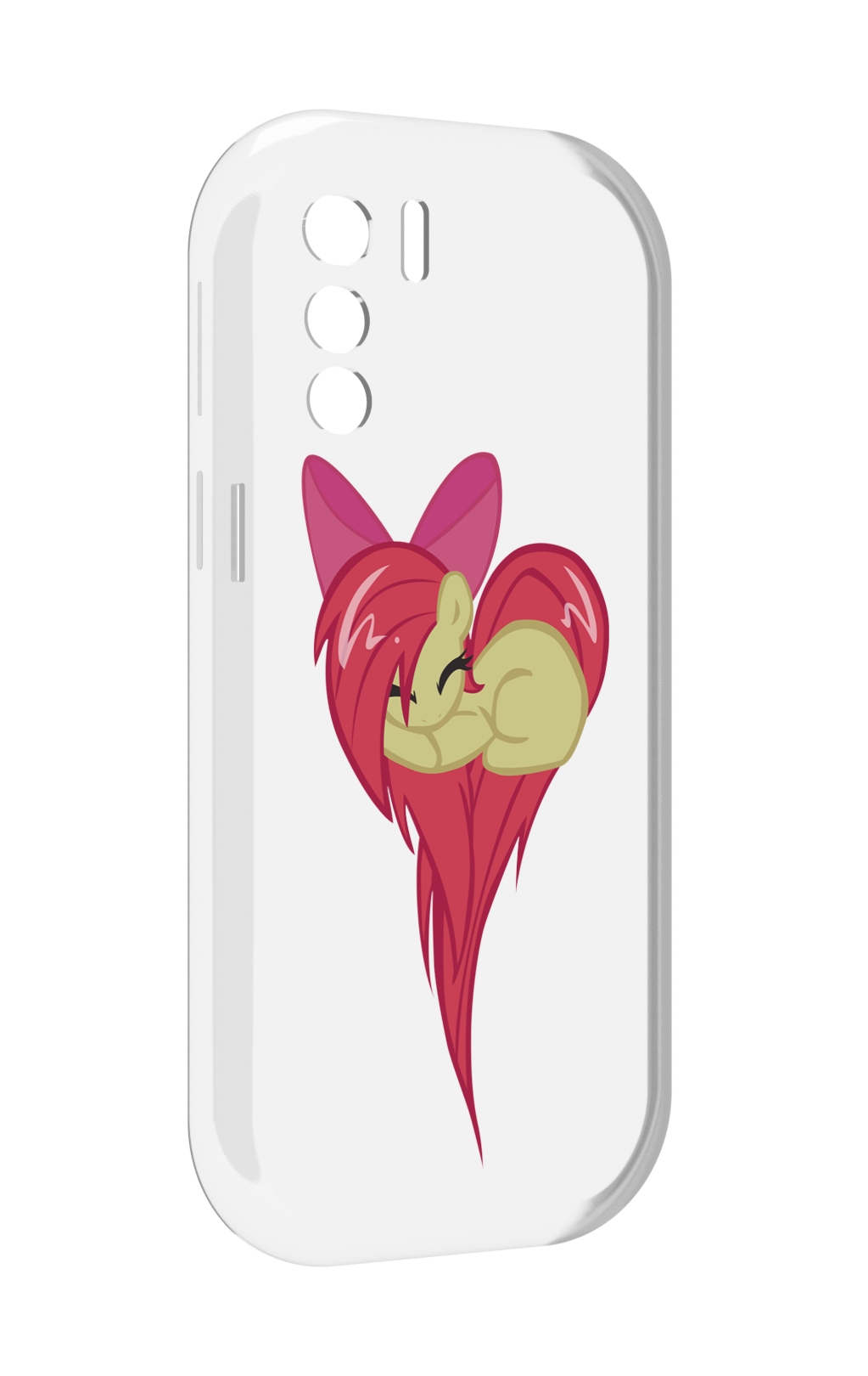 

Чехол MyPads сердце-из-пони для UleFone Note 13P, Прозрачный, Tocco