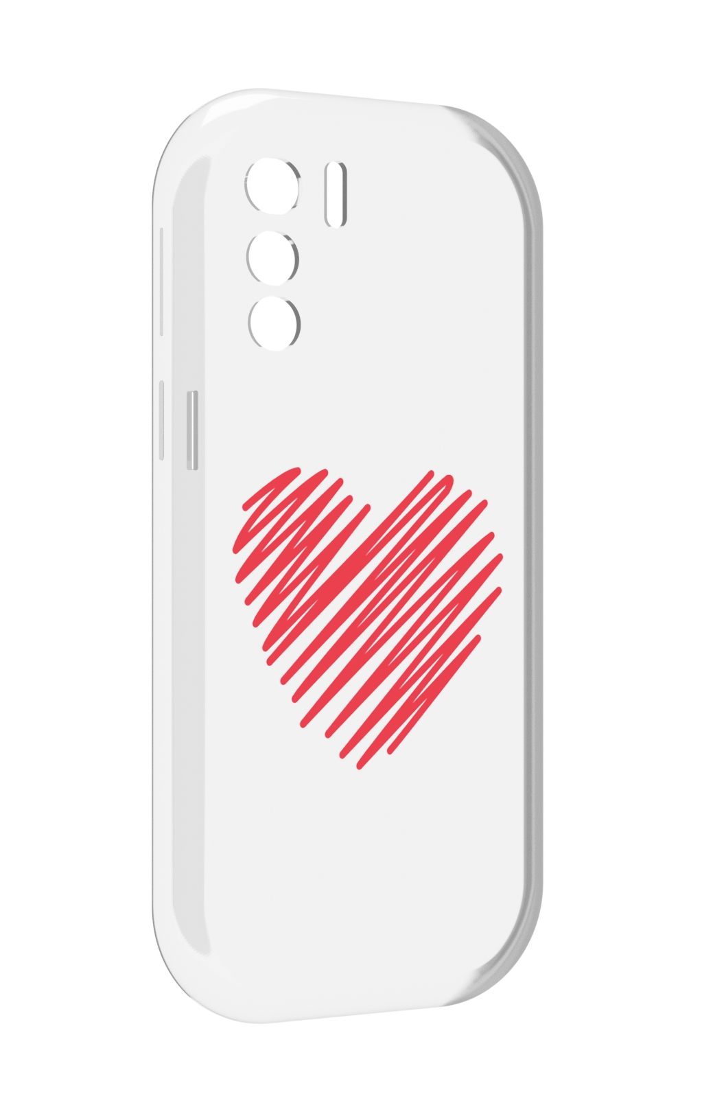 

Чехол MyPads сердечко-одной-линией для UleFone Note 13P, Прозрачный, Tocco