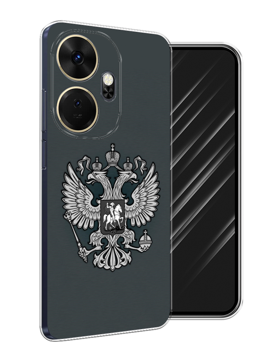 

Чехол Awog на Itel P55 Plus 4G "Герб России серый", 3201950-1