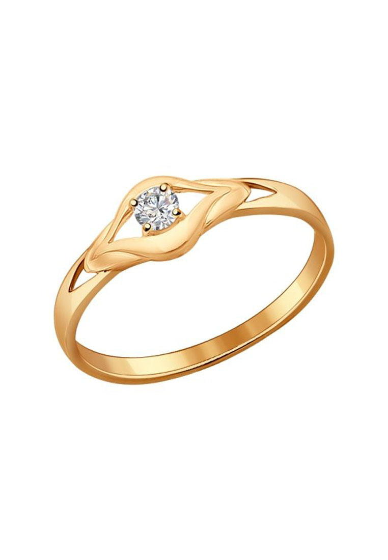 

Кольцо из серебра с фианитом р.  SOKOLOV 93010531, 93010531_k