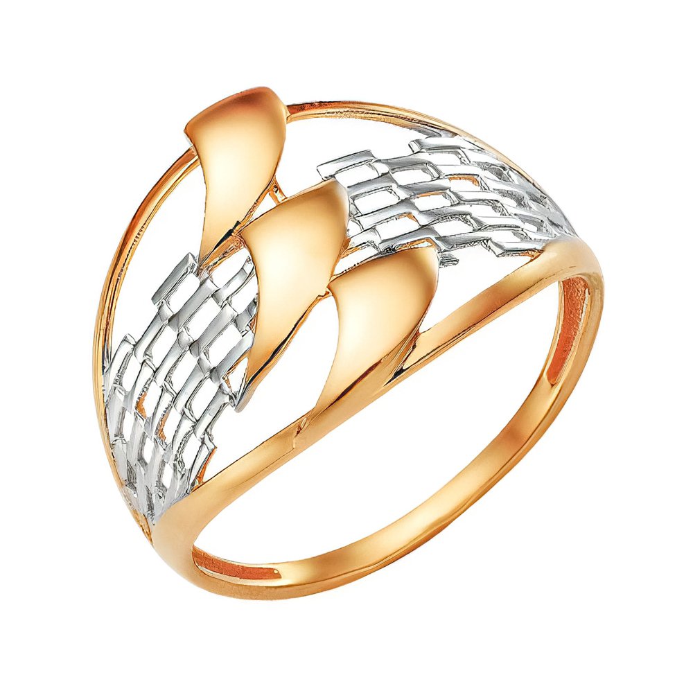 

Кольцо женское из красного золота без вставки 585Gold 401004758, р, 401004758