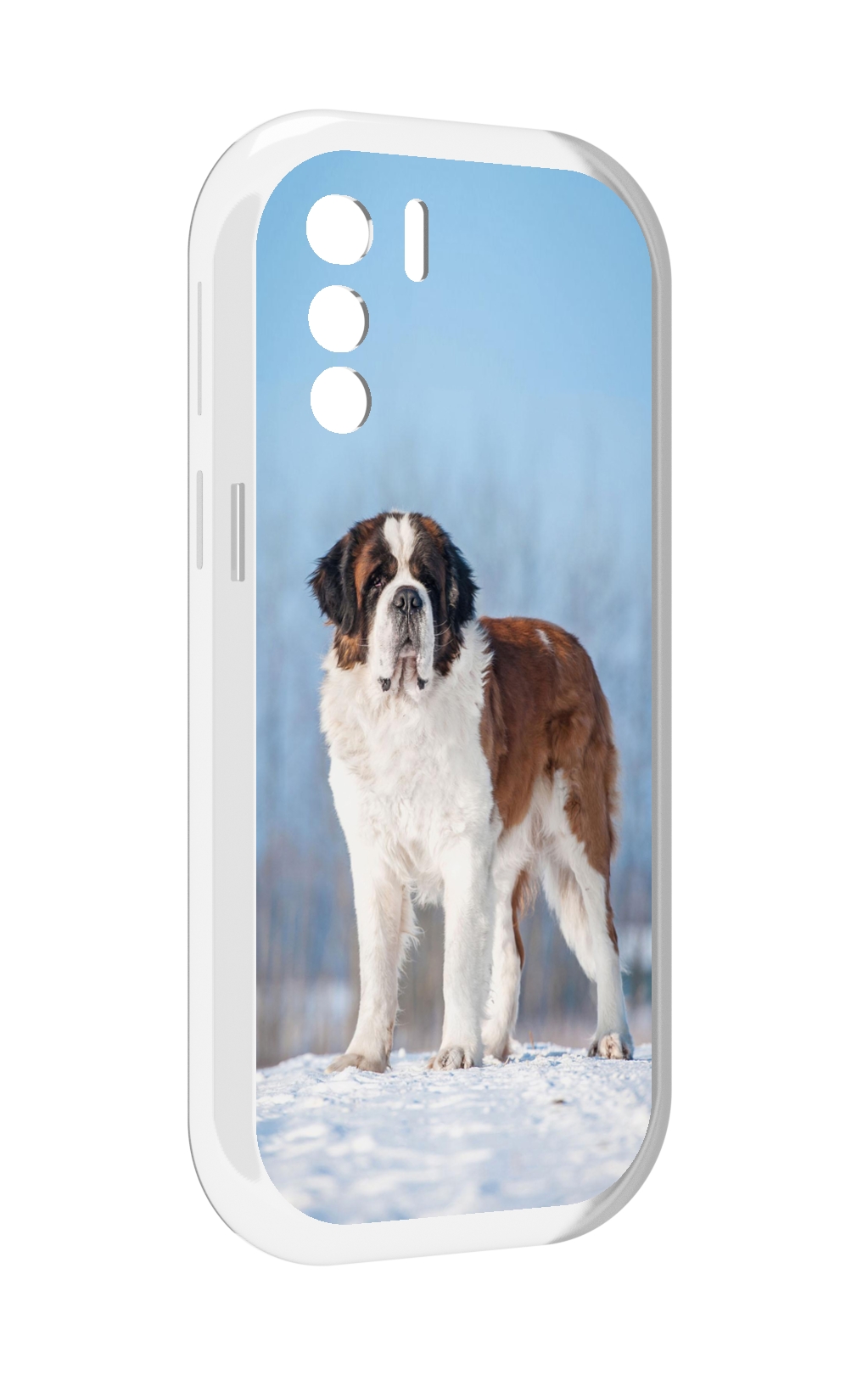 

Чехол MyPads сенбернар для UleFone Note 13P, Прозрачный, Tocco