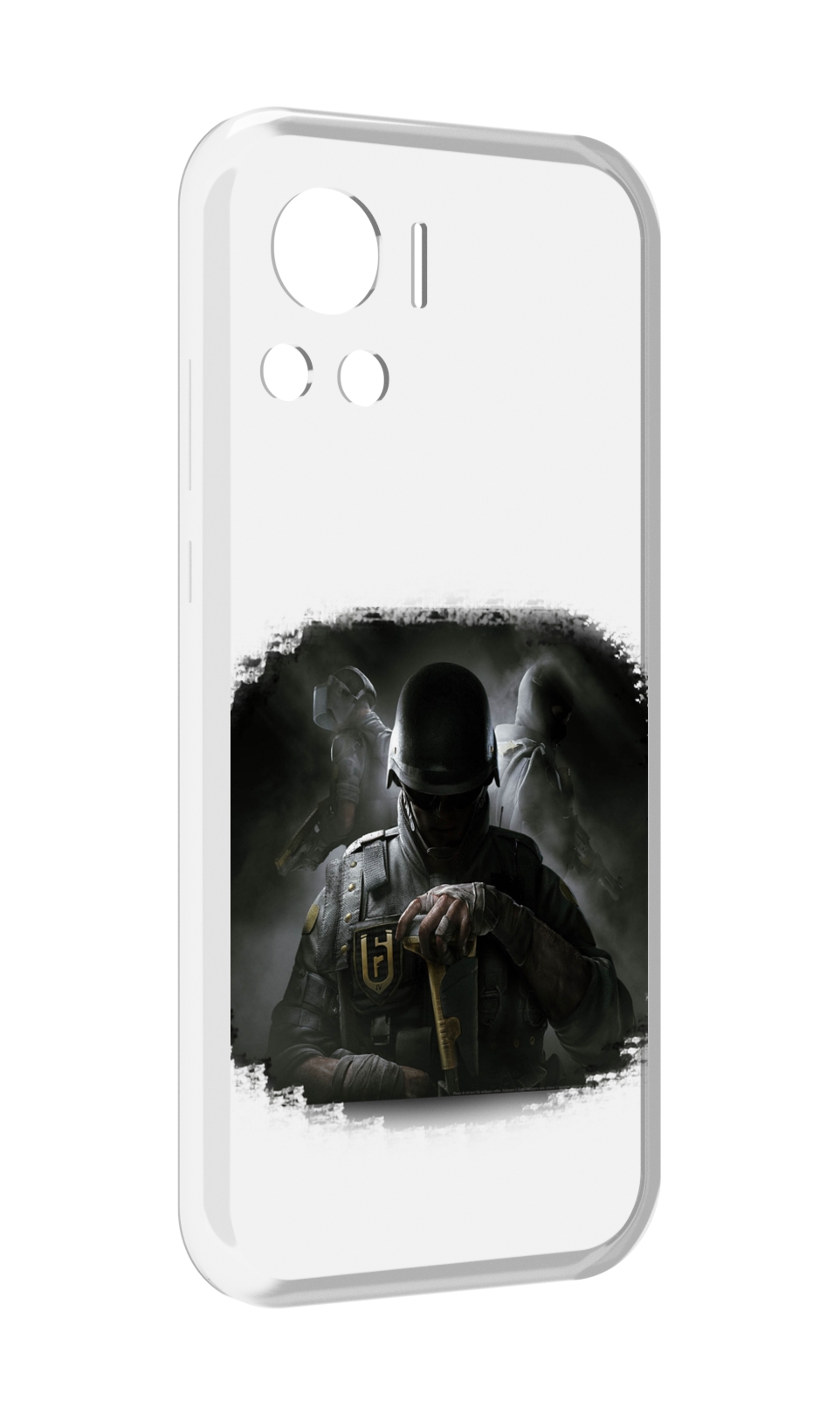 

Чехол MyPads Rainbow Six Siege для Motorola Edge 30 Ultra, Прозрачный, Tocco