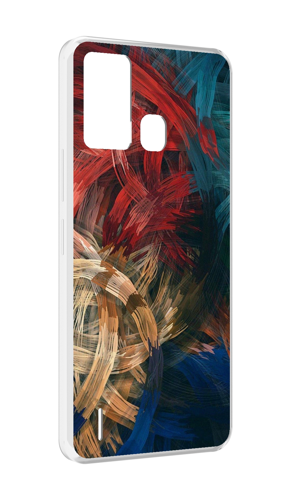 

Чехол MyPads раскрашенная медь для ITEL S16 / ITEL Vision 1 Pro, Прозрачный, Tocco