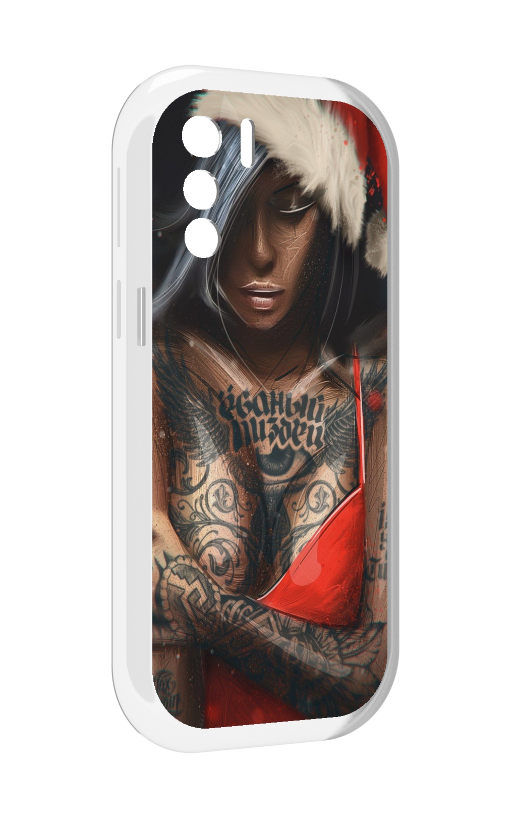 

Чехол MyPads санта-клаус-девушка для UleFone Note 13P, Прозрачный, Tocco
