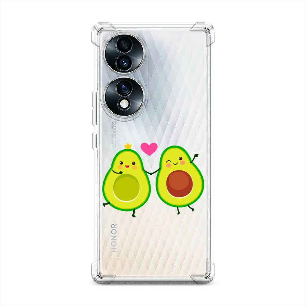 

Чехол Awog на Honor 70 "Авокадо любят", Зеленый;коричневый;розовый, 6108251-1